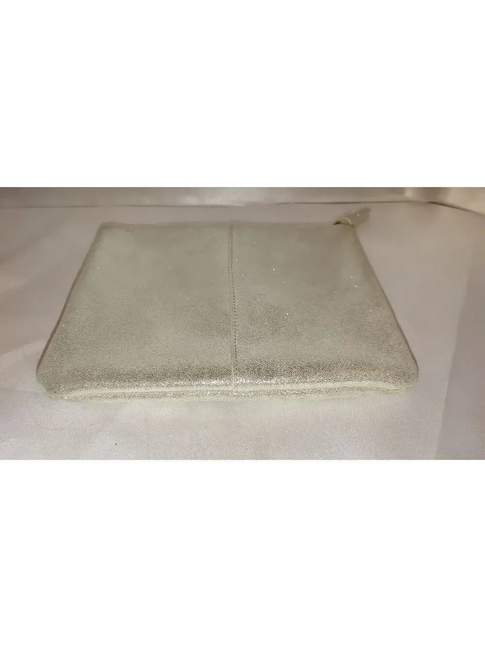 Anthropologie Pockets Metallic Organizer Pouch